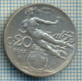 272 MONEDA VECHE - ITALIA - 20 CENTESIMI - anul 1911 -starea care se vede