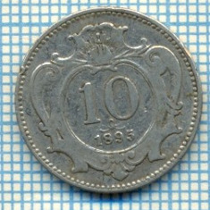 292 MONEDA VECHE - AUSTRIA - 10 HELLER - anul 1895 -starea care se vede