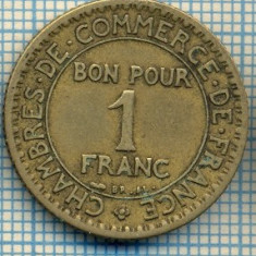 254 MONEDA VECHE - FRANTA - 1 FRANC - anul 1921 -starea care se vede