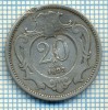 294 MONEDA VECHE - AUSTRIA - 20 HELLER - anul 1893 -starea care se vede