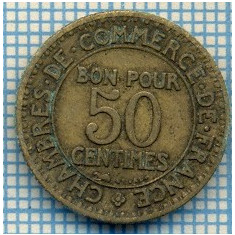 184 MONEDA VECHE - FRANTA -50 CENTIMES - anul 1922 -starea care se vede