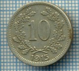 273 MONEDA VECHE - AUSTRIA - 10 HELLER - anul 1915 -starea care se vede