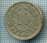 273 MONEDA VECHE - AUSTRIA - 10 HELLER - anul 1915 -starea care se vede