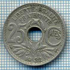 298 MONEDA VECHE - FRANTA - 25 CENTIMES - anul 1932 -starea care se vede