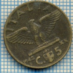 245 MONEDA VECHE - ITALIA - 5 CENTESIMI - anul 1942 -starea care se vede