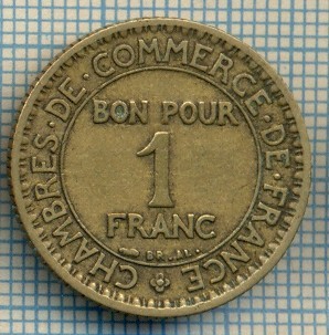 255 MONEDA VECHE - FRANTA - 1 FRANC - anul 1921 -starea care se vede foto