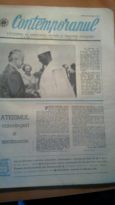 ziarul contemporanul 27 iulie 1979-vizita presedintelui republicii guineea foto
