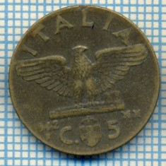 219 MONEDA VECHE - ITALIA - 5 CENTESIMI - anul 1942 -starea care se vede