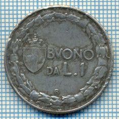 268 MONEDA VECHE - ITALIA - 1 LIRA - anul 1922 -starea care se vede