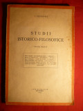 I.Petrovici - Studii Istorico-Filozofice -Serie noua Ed. 1943
