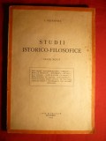 I.Petrovici - Studii Istorico-Filozofice -Serie noua Ed. 1943