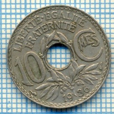 300 MONEDA VECHE - FRANTA - 10 CENTIMES - anul 1936 -starea care se vede