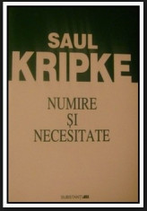 S. Kripke NUMIRE SI NECESITATE Ed. ALL 2001 foto