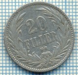 301 MONEDA VECHE - UNGARIA - 20 FILLER - anul 1894 -starea care se vede