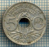 328 MONEDA VECHE - FRANTA - 5 CENTIMES - anul 1936 -starea care se vede