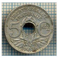 328 MONEDA VECHE - FRANTA - 5 CENTIMES - anul 1936 -starea care se vede