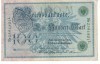 Germania 100 mark 1908 - seria verde, circulate, 16 bucati, 10 roni bucata