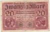 Germania 20 marci 1918, circulate, 2 bucati, 8 roni bucata, Europa