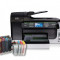 Multifunctional HP Officejet Pro 8500 Inkjet Color A4 Print Scan Copy Fax USB 2.0 Retea CB022A cu sistem CISS