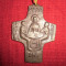 Crucifix din bronz masiv