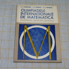 Olimpiadele internationale de matematica - E. A. Morozova - I. S. Petrakov - V. A. Skvortov - 1978