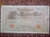 Germania 1000 marci 1910, serie rosie, circulate, 2 bucati, 10 roni bucata