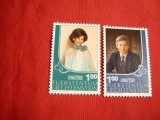 Serie -Printul Mostenitor si Printesa - IBRA &#039;82 -1972 Liechtenstein , 2 val.