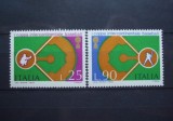 Italia 1974 - SPORT BASEBALL, serie nestampilata, R15, Nestampilat