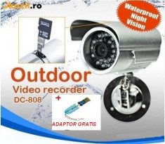 CAMERA CAMERE SUPRAVEGHERE cu inregistrare pe card micro SD. Camera cu DVR foto