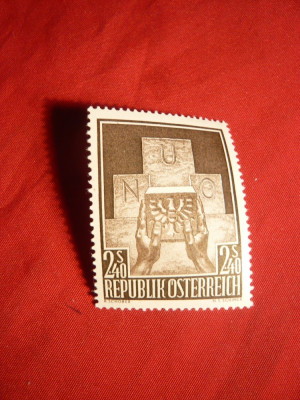 Serie- Aderarea Austriei la ONU 1956 Austria , 1 val. foto