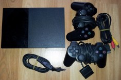 Playstation 2 slim, model 90004, modat modbo750 foto
