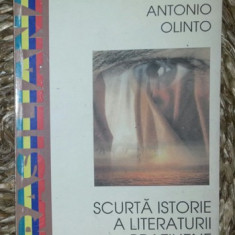 Antonio Olinto SCURTA ISTORIE A LITERATURII BRAZILIENE Ed. ALL 1997