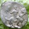 * Denga Rusia Moscova - argint - Ivan cel Groaznic - 1535 - Rurik