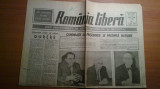 Ziarul romania libera 17 mai 1990-candidatii la presedentie se prezinta natiunii