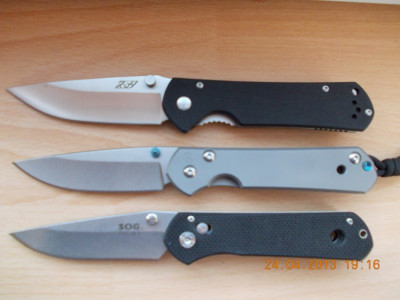 BRICEAG SOG DC-A1 - DESIGN SIMILAR CU SEBENZA 21 LARGE - MADE IN CHINA foto