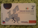 Cartela Elvetia Internet Acces Card, 5 roni