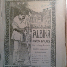 revista albina+supliment 4 aprilie 1910-george cosbuc,stare agricola a romaniei