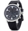 Ceas Barbatesc LUX Constantin Durmont Chronograph, 8 Diamante, Mecanism Japonez, Otel, Safir