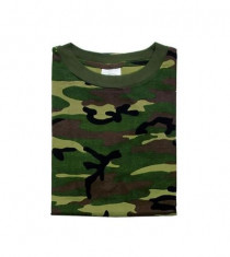 TRICOU CAMUFLAJ WOODLAND foto