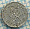 385 MONEDA VECHE - MAREA BRITANIE - SIX PENCE - anul 1949 -starea care se vede