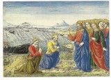 Carte postala(ilustrata) -ISUS CATRE APOSTOLI,FRATII PETRU SI ANDREI, Necirculata, Printata
