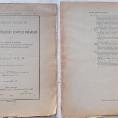 Ghibu , Din istoria literaturii didactice romanesti ; Bucoavnele , 1916 , ed. 1