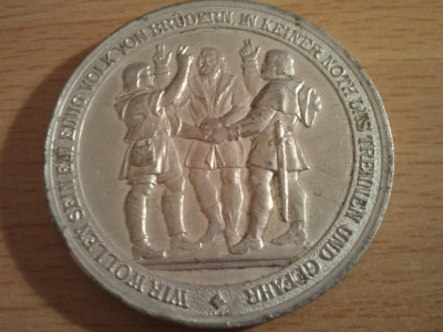 Medalie Elvetia Comemorare 1891 15,67 grame, 20 roni foto