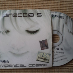 DIRECTIA 5 AMBIENTAL COSMIC cd disc muzica pop rock jurnalul national 2008 VG+