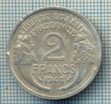 399 MONEDA VECHE - FRANTA - 2 FRANCS -anul 1946 -starea care se vede