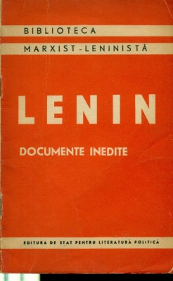 LENIN - Documente inedite foto