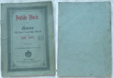 Calendar german pe anul 1885 , provine din Ardeal, Alta editura