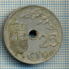 404 MONEDA VECHE - SPANIA - 25 CENTIMOS -anul 1937 -starea care se vede