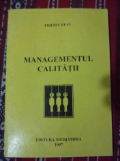 Managementul calitatii, TiberiuRusu foto