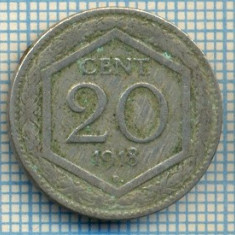 410 MONEDA VECHE - ITALIA - 20 CENTESIMI -anul 1918 -starea care se vede